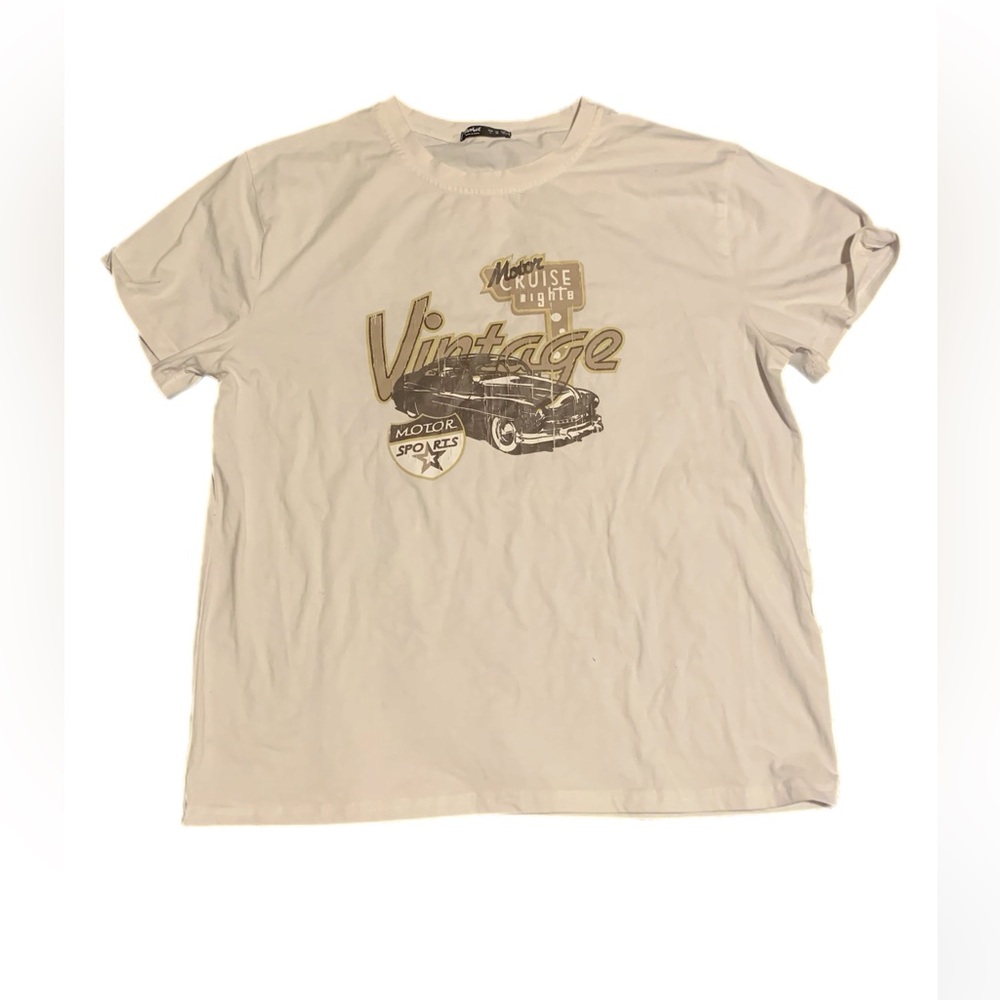 Romwe Large Vintage Graphic Tee